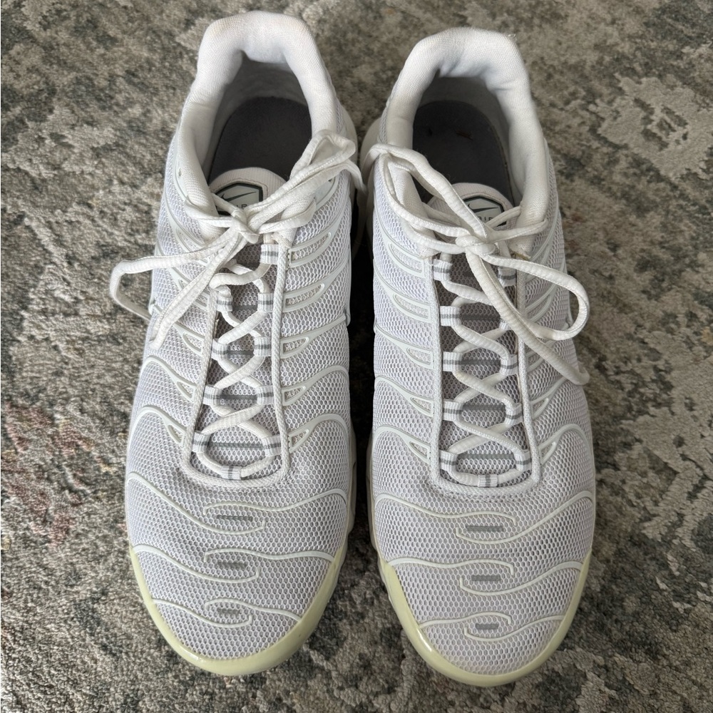 Nike White Mesh Men's Sneakers